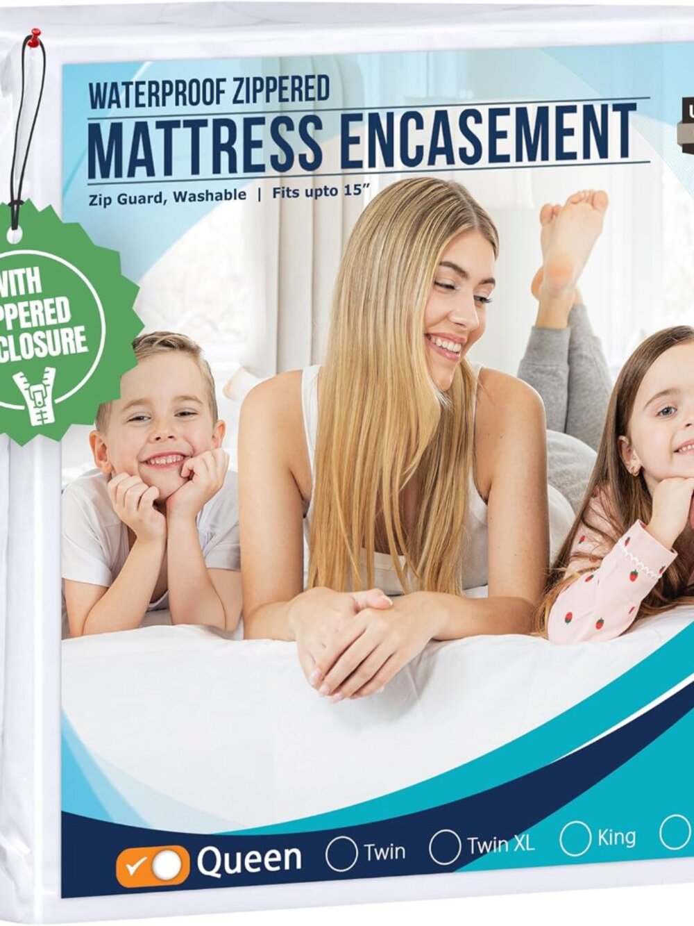 Utopia Bedding Queen Mattress Protector Zippered